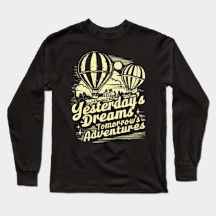 Vintage Dreams: A Journey Beyond Time Long Sleeve T-Shirt